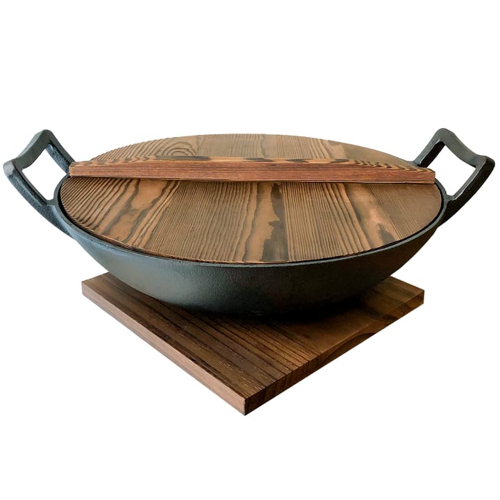 Wok żeliwny Satake Nabe - 36 cm - Satake