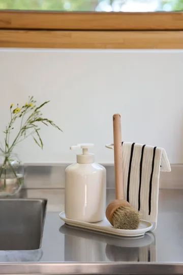 Daily ściereczka do naczyń z wzorem - Biały, 3‑pak - Scandi Essentials