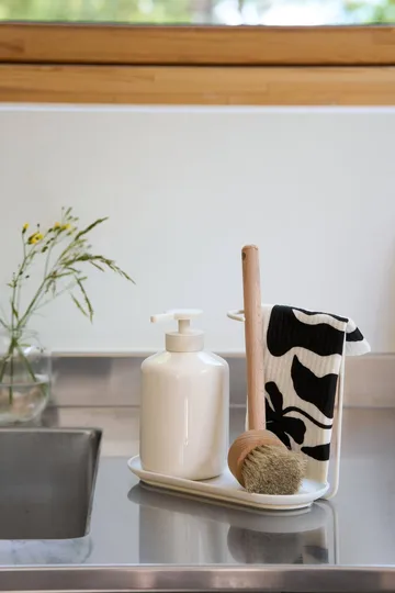 Daily ściereczka do naczyń z wzorem - Biały, 3‑pak - Scandi Essentials