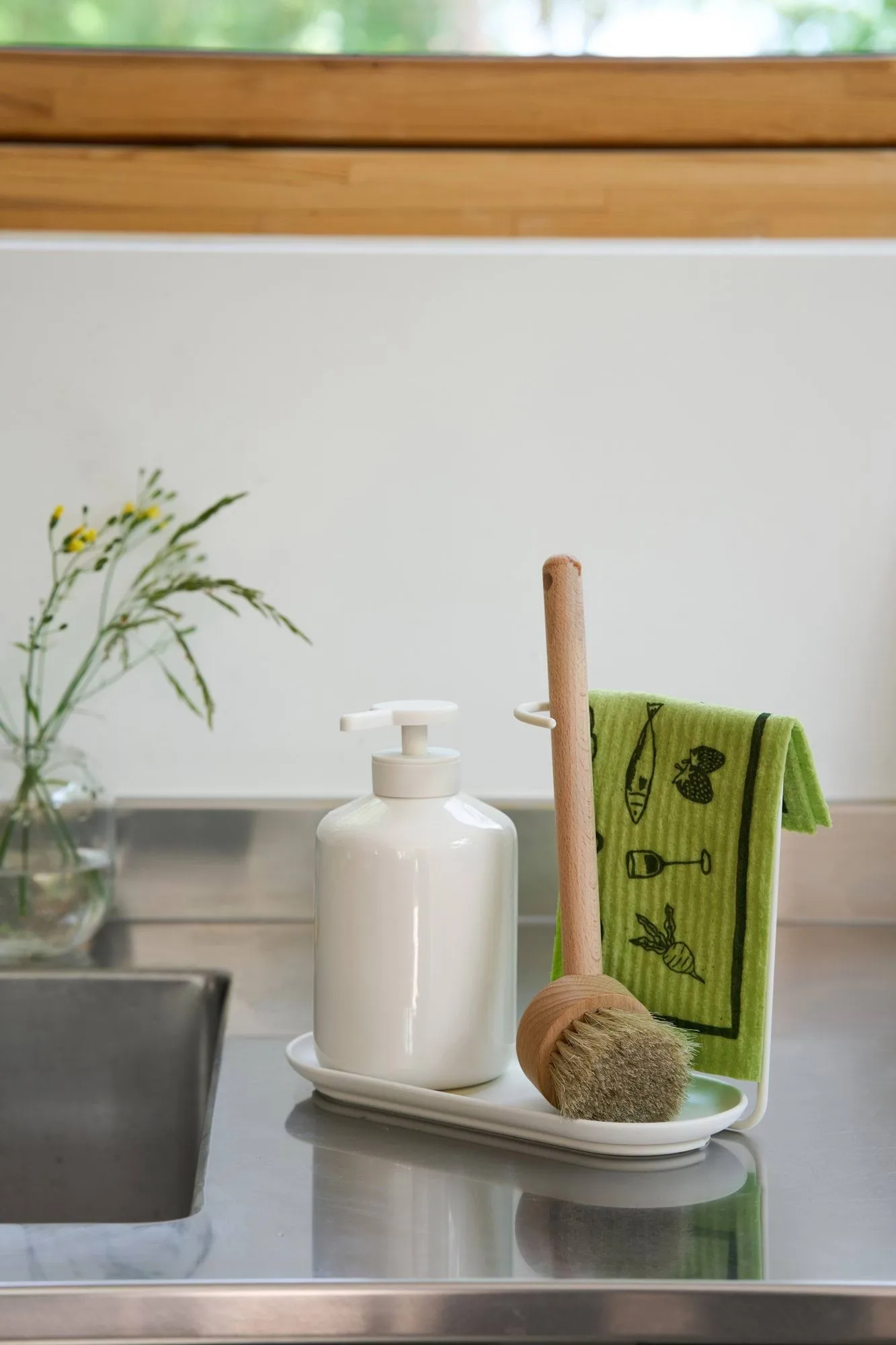 Daily ściereczka do naczyń z wzorem, Zielony, 3‑pak Scandi Essentials