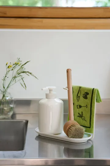 Daily ściereczka do naczyń z wzorem - Zielony, 3‑pak - Scandi Essentials