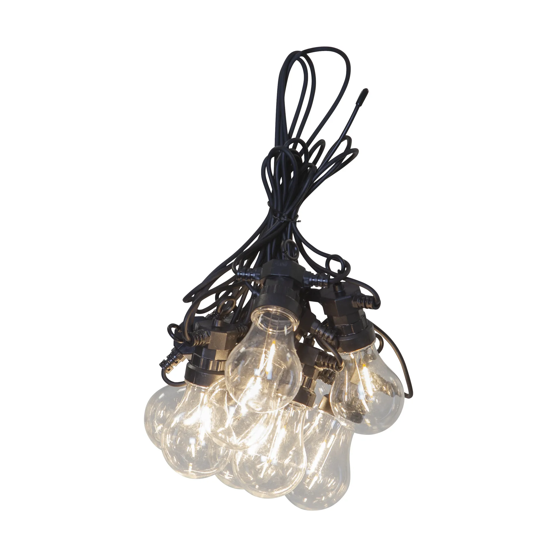 Lampki Wisp czarne, 405 cm, 10 lampek Scandi Essentials