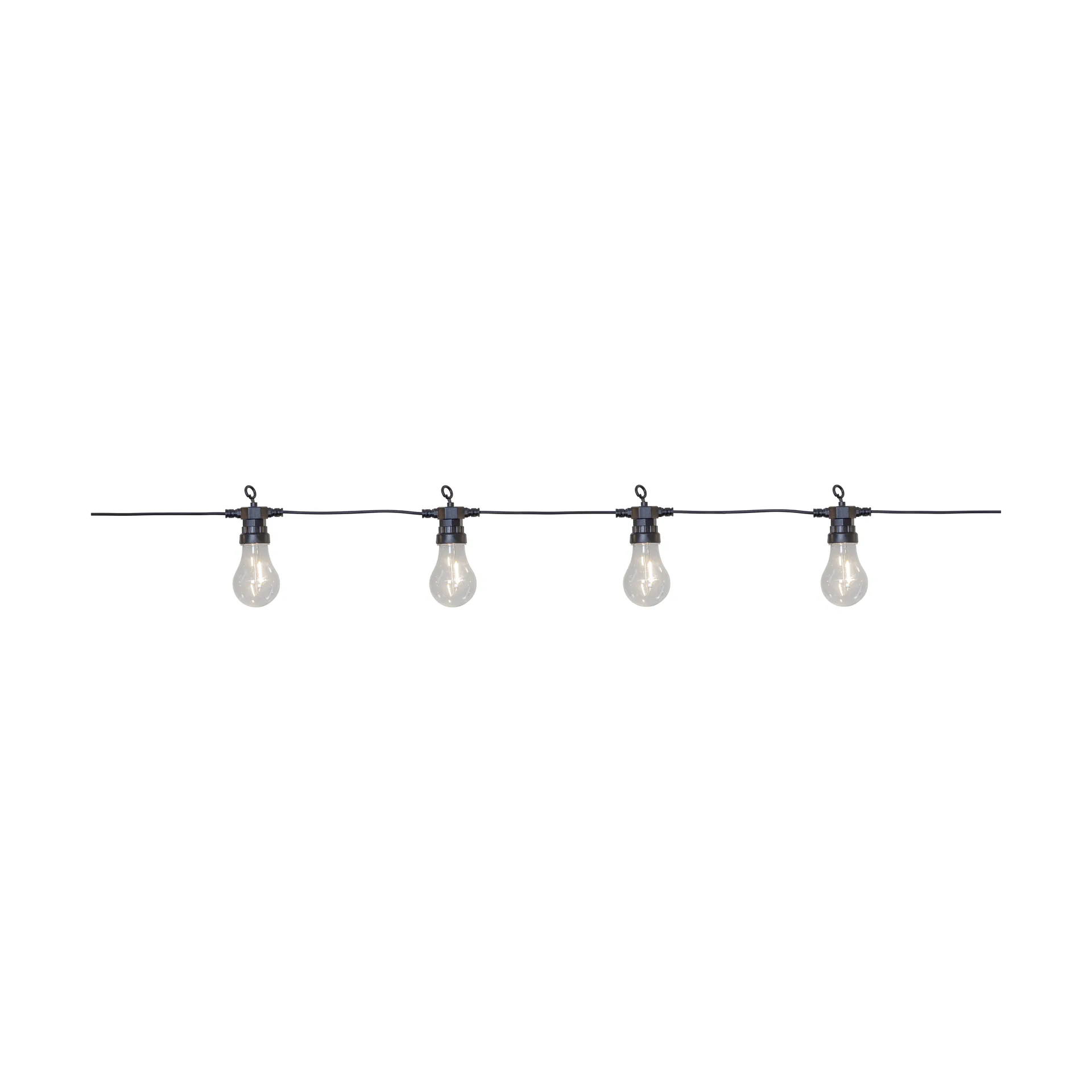 Lampki Wisp czarne, 855 cm, 20 lampek Scandi Essentials
