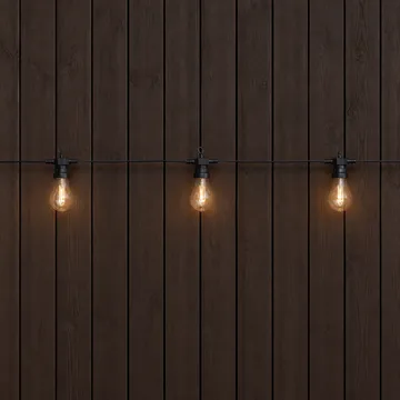 Lampki Wisp czarne - 855 cm, 20 lampek - Scandi Essentials