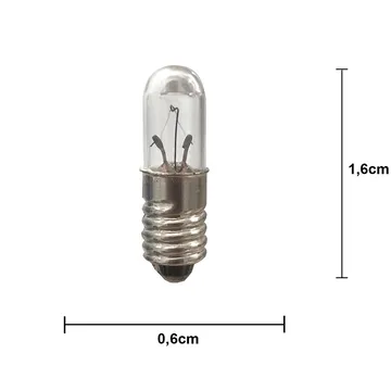 Lit żarówka E5 zapasowa 12V 0,6W - Przezroczysty - Scandi Essentials