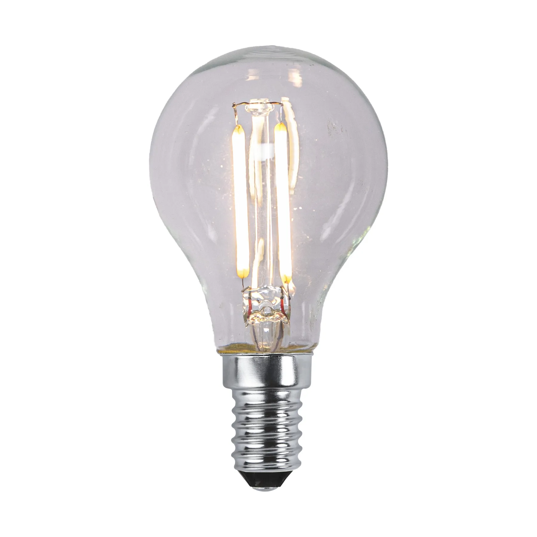 Lit żarówka z funkcją przyciemniania E14 150lm LED filament, Przezroczysty, 3000K Scandi Essentials