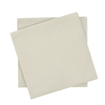 Plain serwetka papierowa - Beżowy, 20‑pak, 40x40 cm - Scandi Essentials