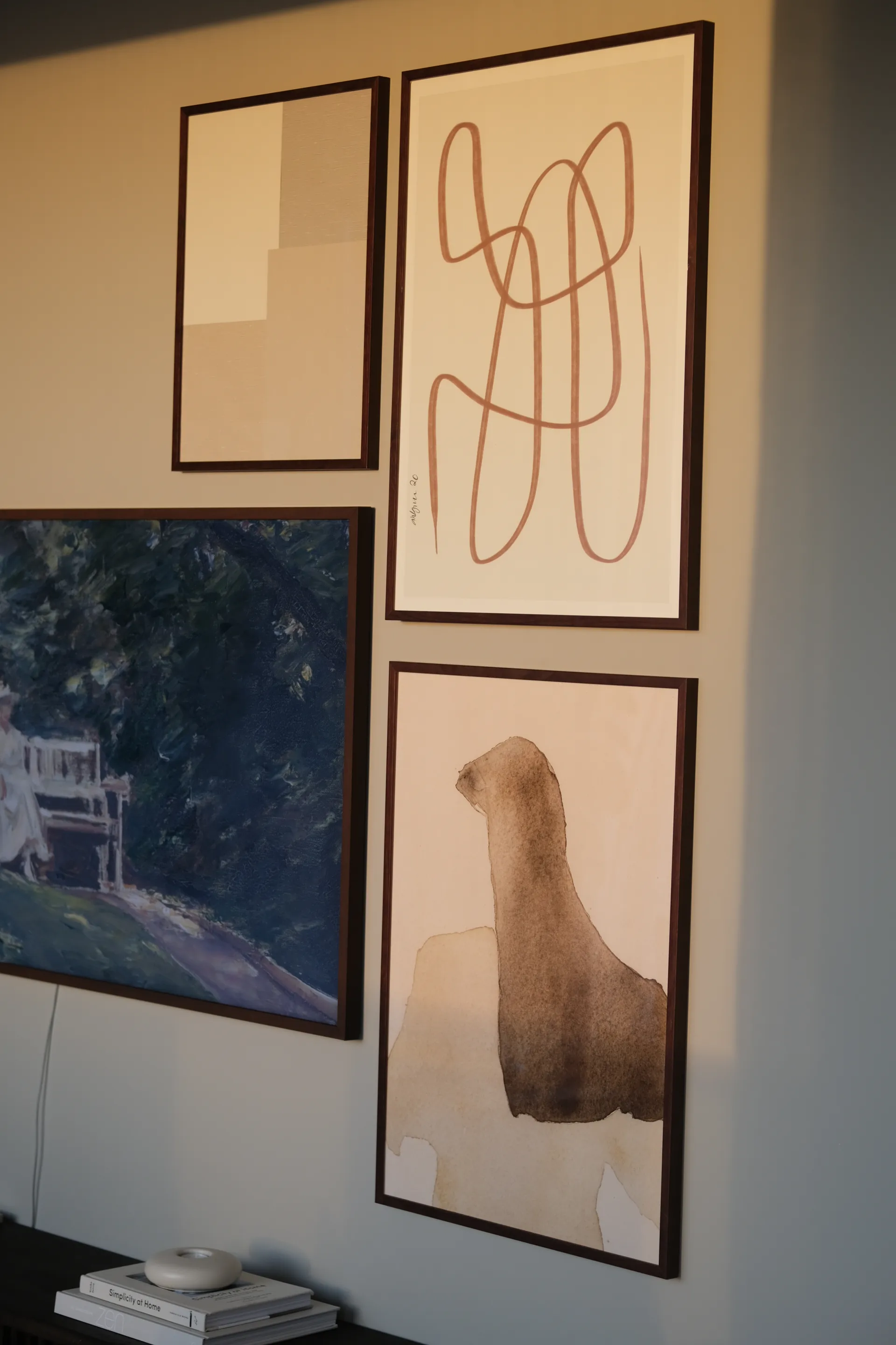 Rama Stensö orzech, 40x50 cm Scandi Essentials