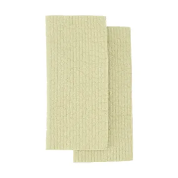 Rinse ściereczka do naczyń - Szałwiowa zieleń, 2‑pak - Scandi Essentials