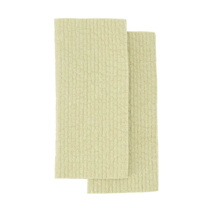 Rinse ściereczka do naczyń - Szałwiowa zieleń, 2‑pak - Scandi Essentials