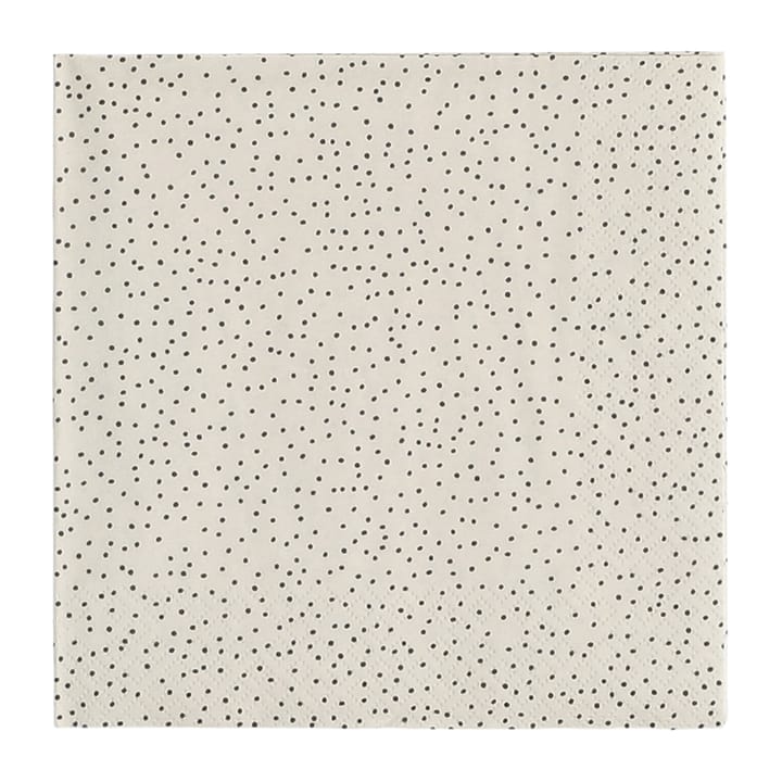 Serwetki Grain 33x33 cm 20 szt., Sand-Black Scandi Essentials