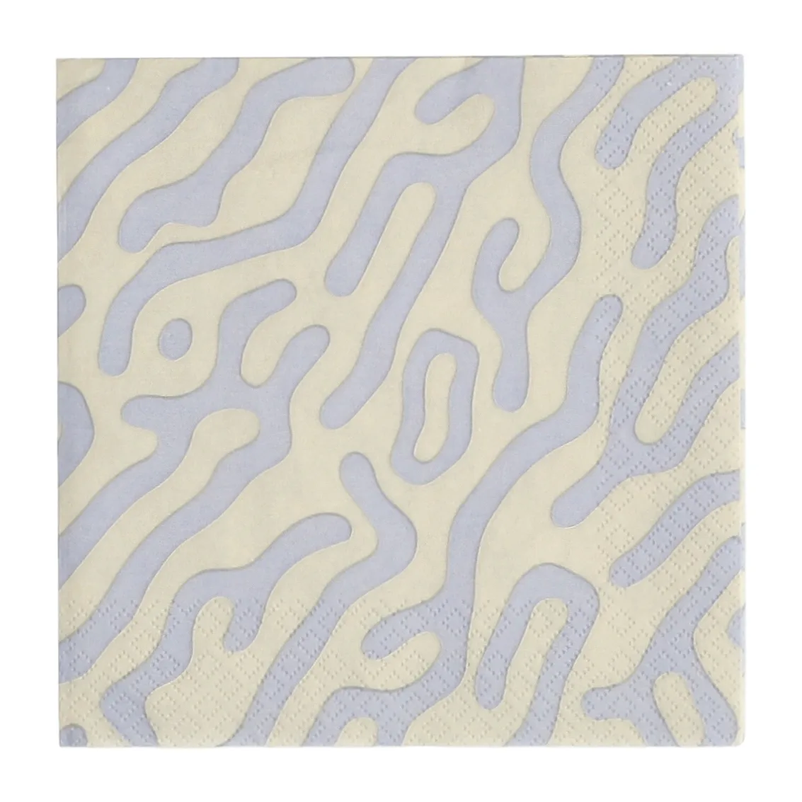 Serwetki Trace 33x33 cm 20-pak, sand-dusty blue Scandi Essentials