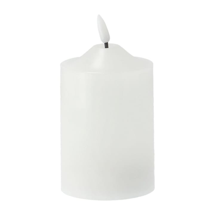 Świeca blokowa Bright LED 15 cm, Biały Scandi Essentials