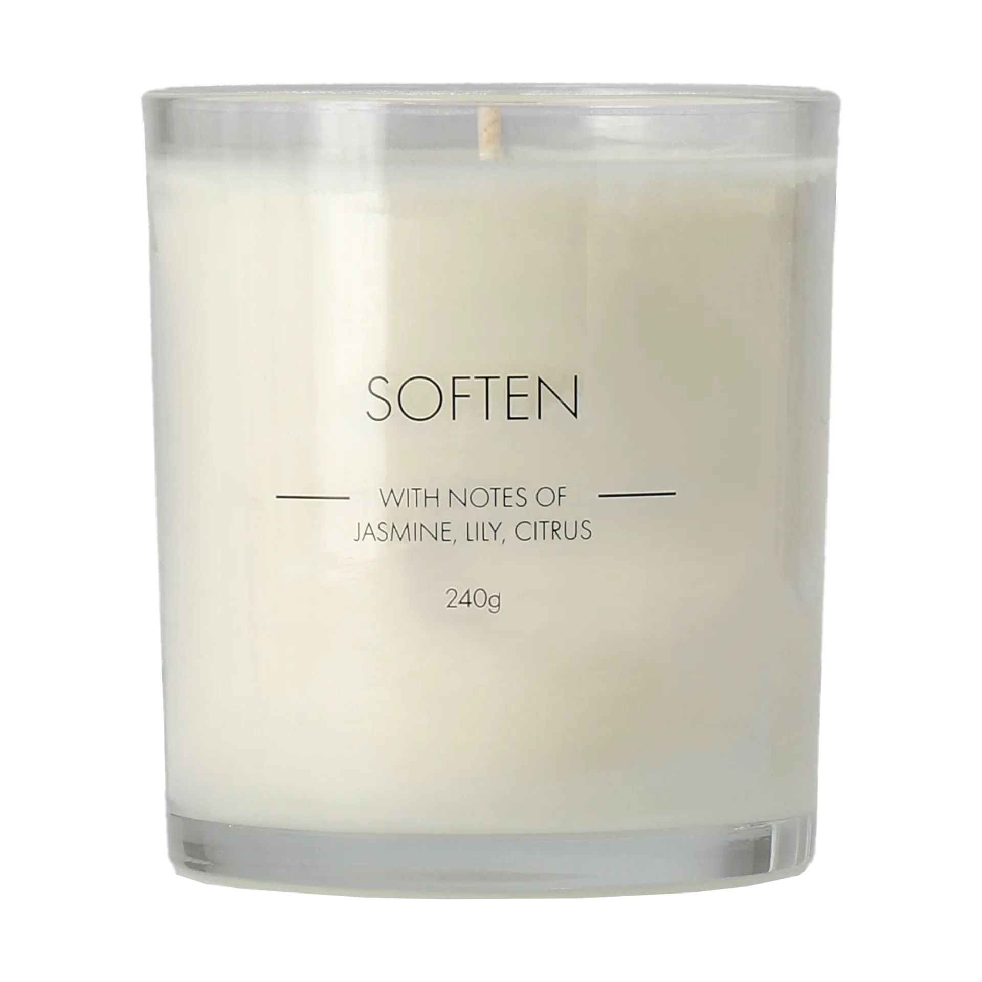 Świeca zapachowa Soften, 260 g Scandi Essentials