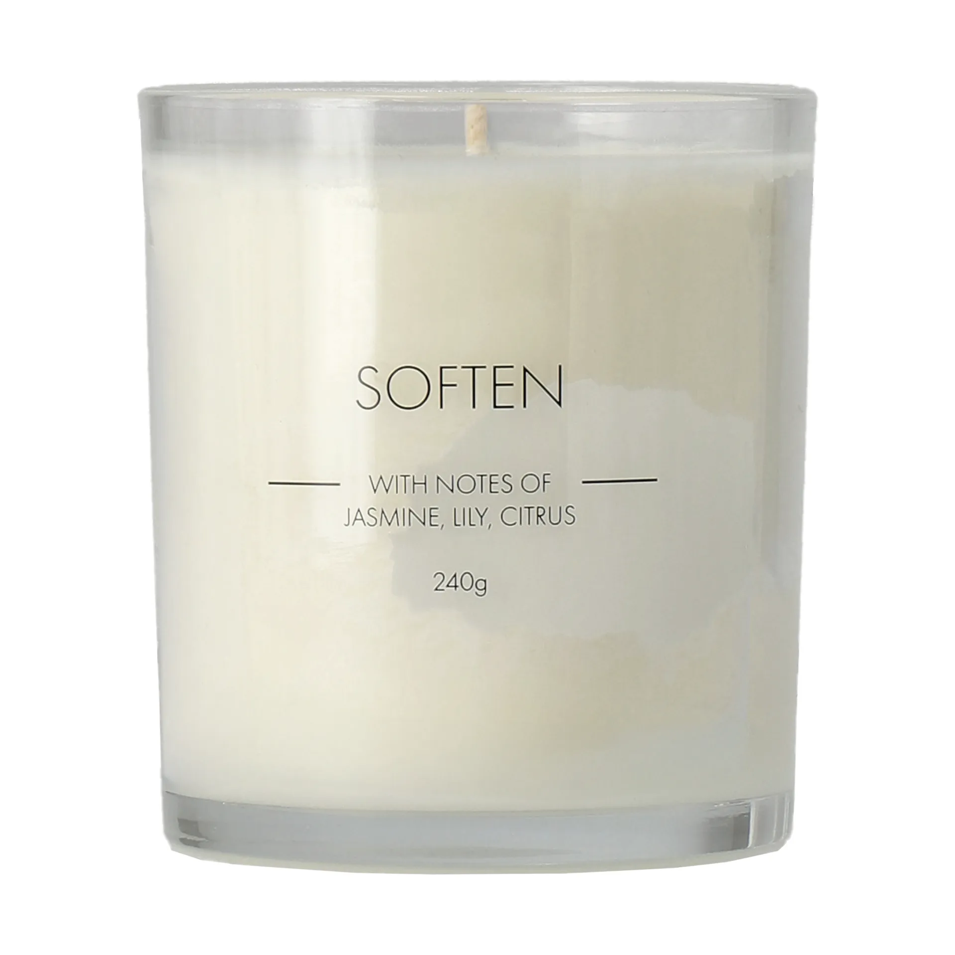 Świeca zapachowa Soften, 260 g Scandi Essentials