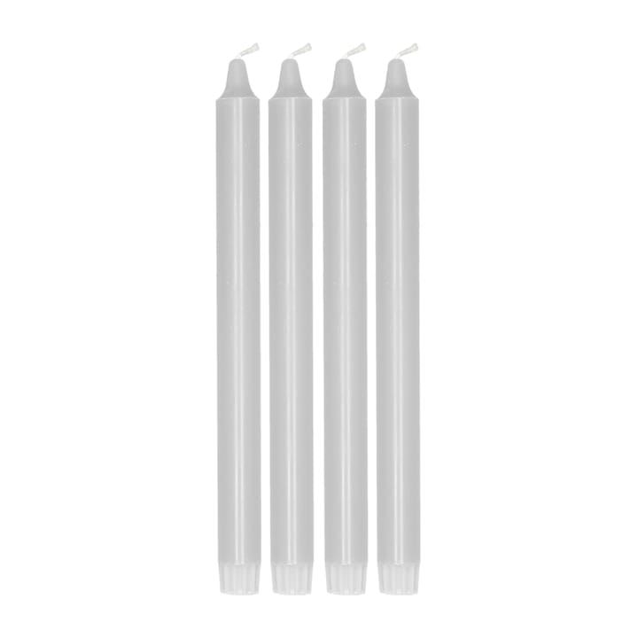 Świeczka Ambiance 27 cm, 4 szt - Icy Grey - Scandi Essentials