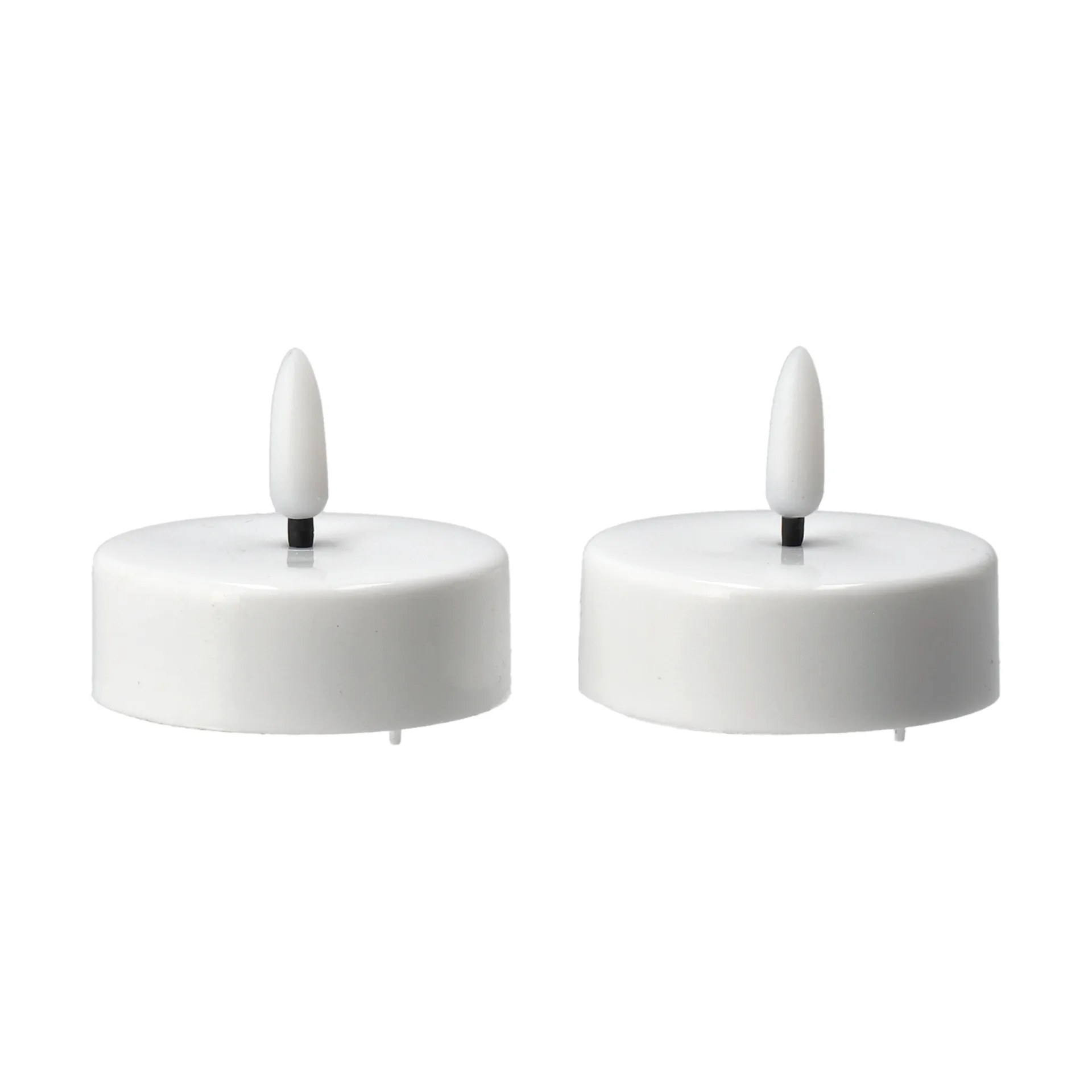 Świeczka LED Bright Ø5,8 cm, 2 szt., White Scandi Essentials