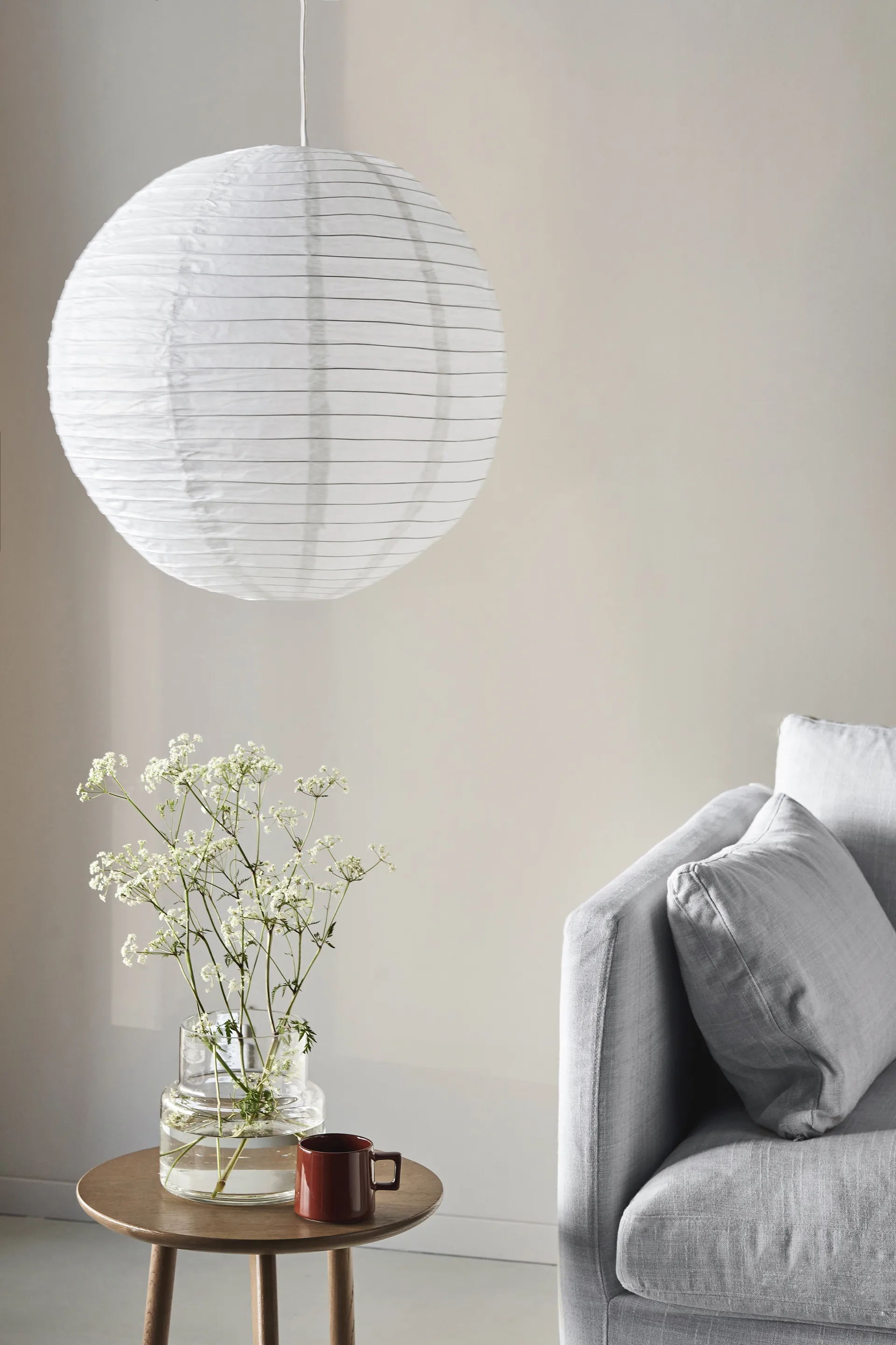 Abażur Lucent, okrągły, Ø53 cm Scandi Living