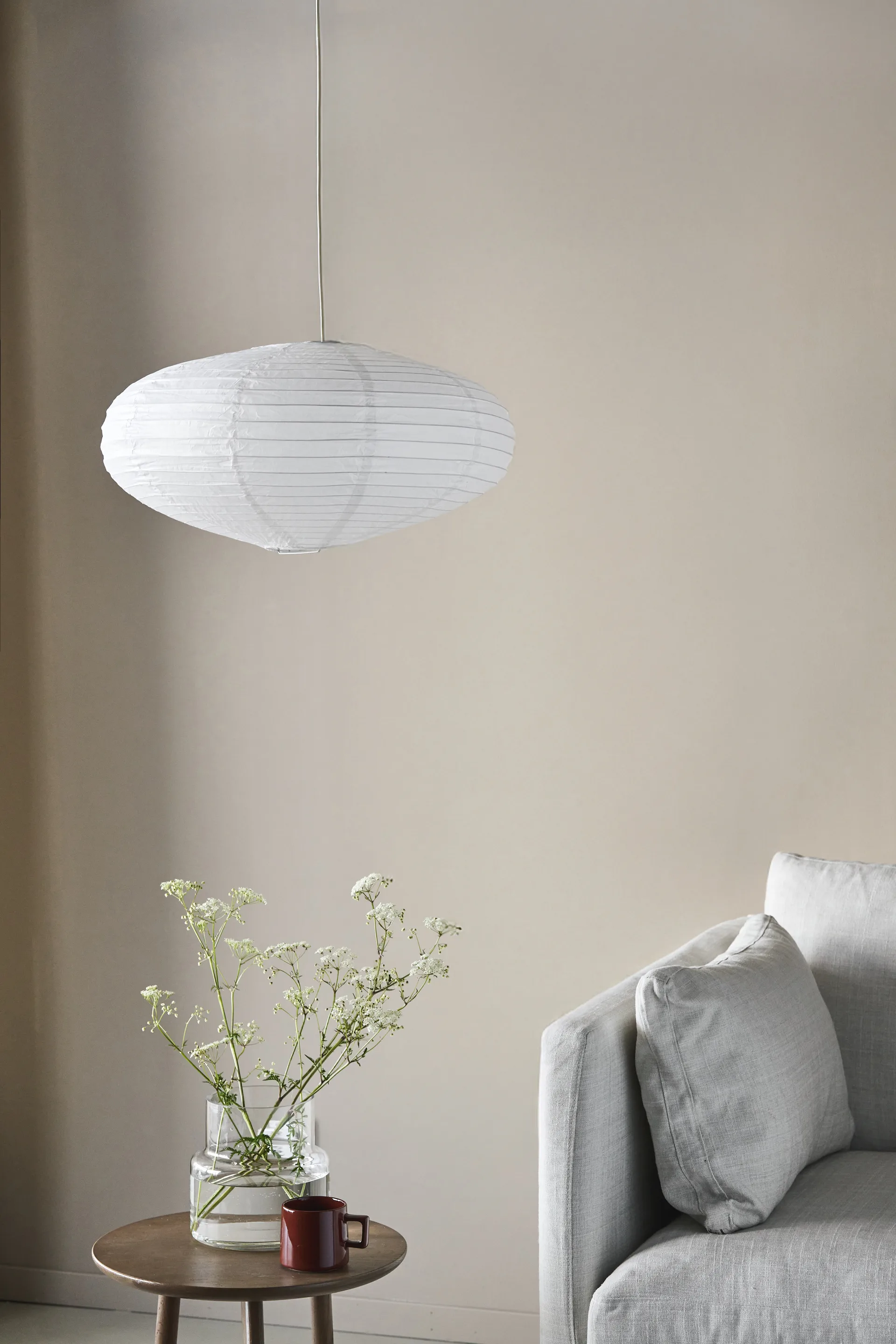 Abażur Lucent, owalny, Ø40 cm Scandi Living