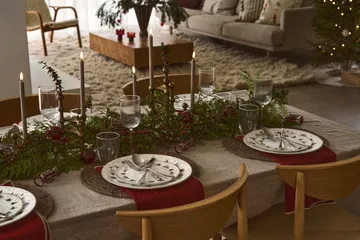 Bombki Bonbons 6 szt. - Czerwone - Scandi Living