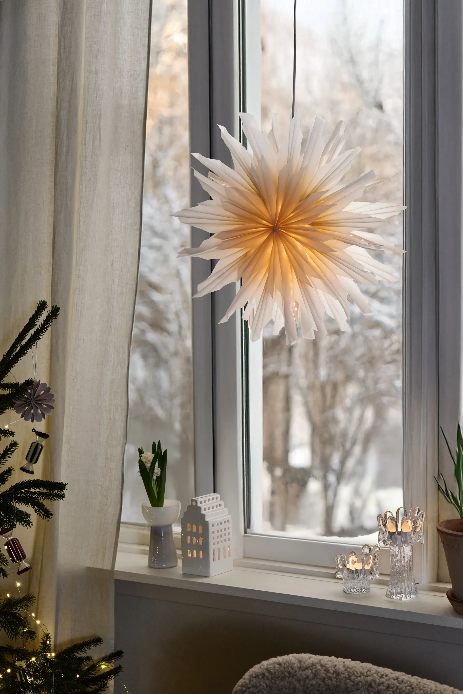 Brisk gwiazda adwentowa, Ø50 cm Scandi Living