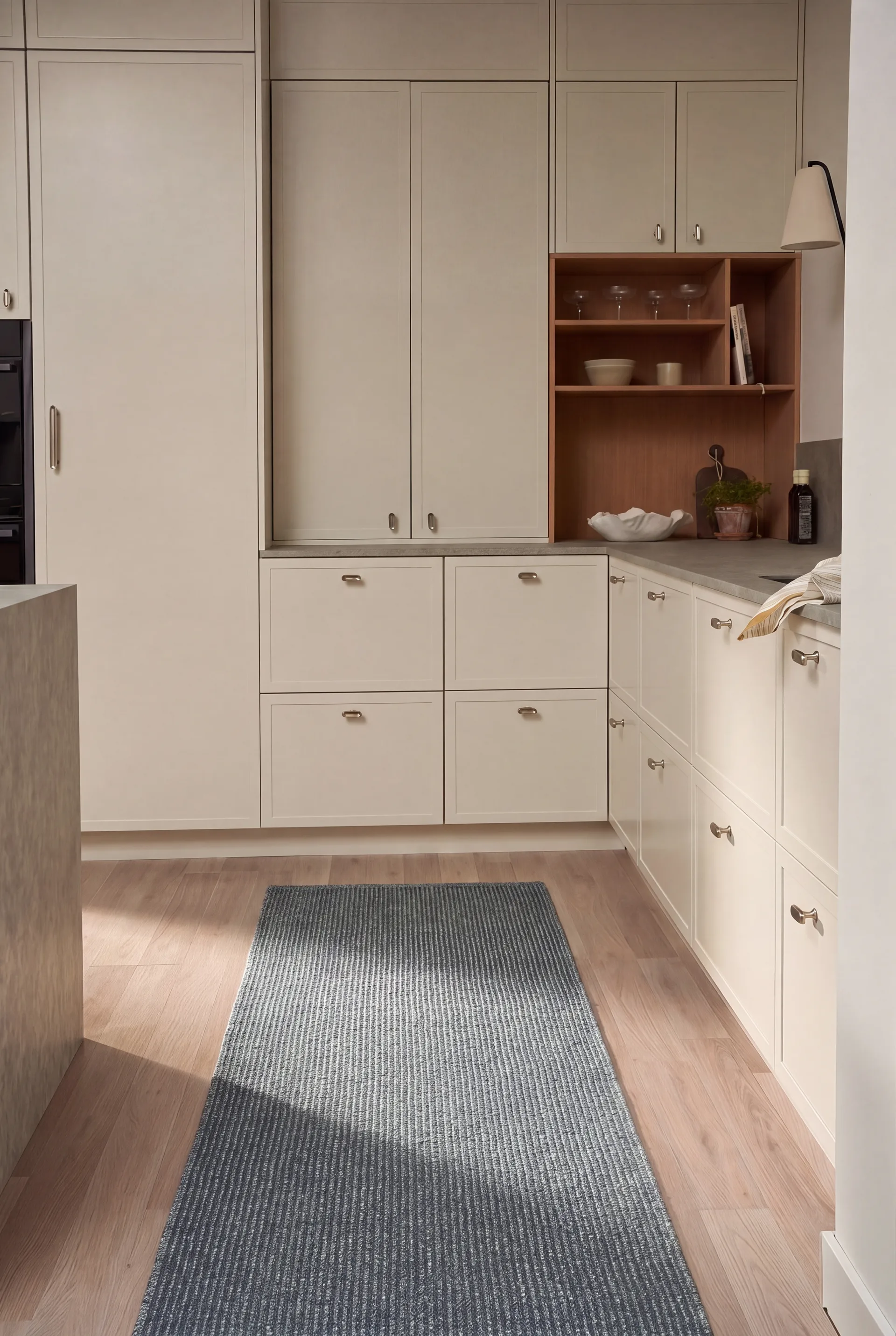 Chodnik Fallow, Niebieski, 70x150 cm Scandi Living