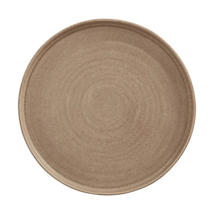 Clay assiett - Brązowy, Ø20 cm - Scandi Living