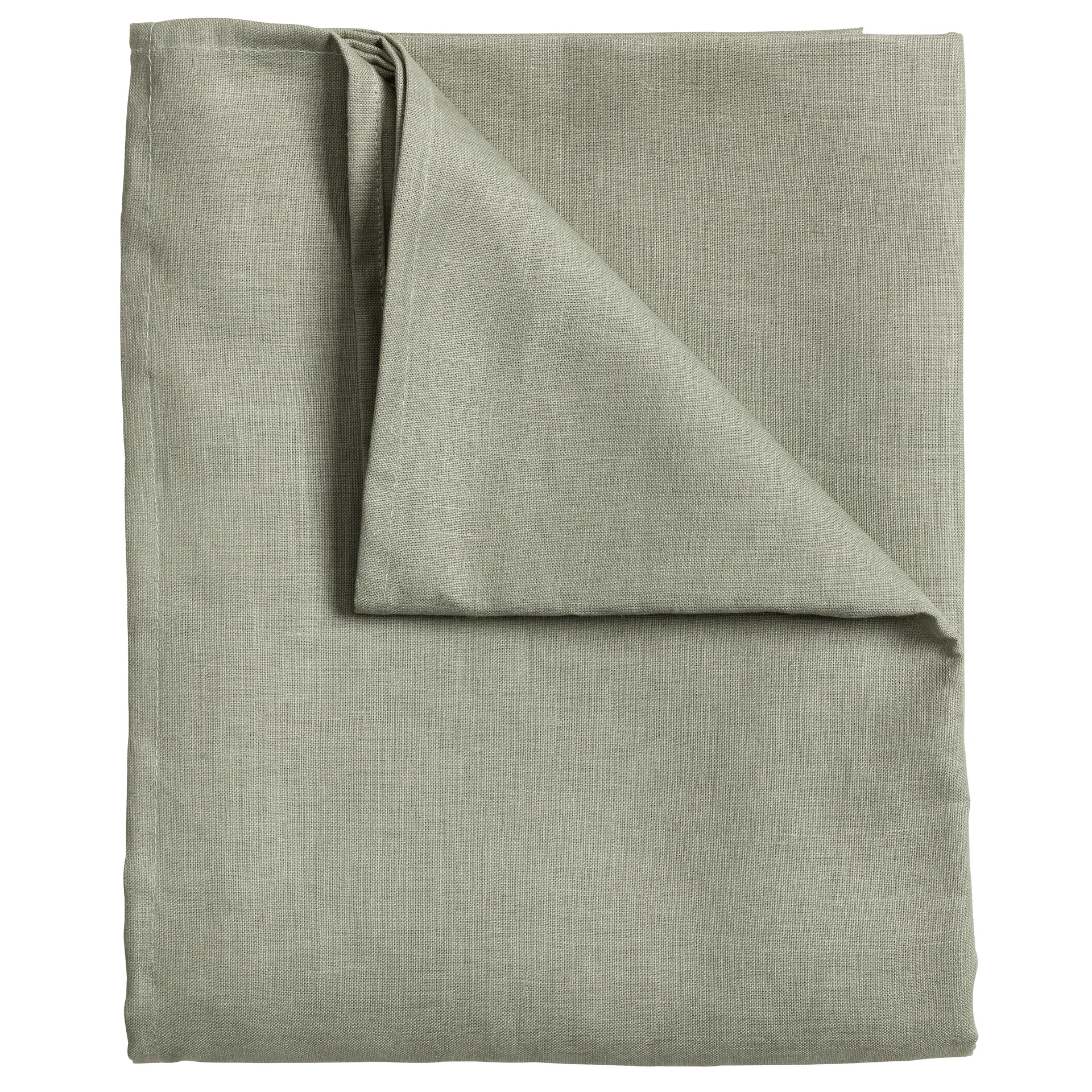 Clean obrus lniany 145x250 cm, dusty green Scandi Living