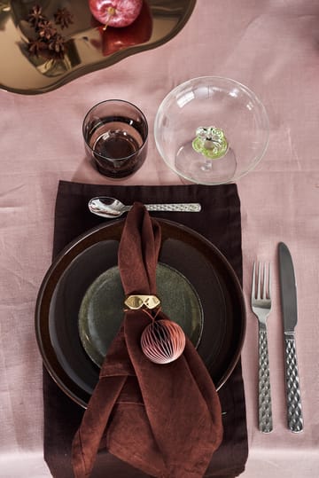 Clean obrus lniany 145x250 cm - dusty rose - Scandi Living