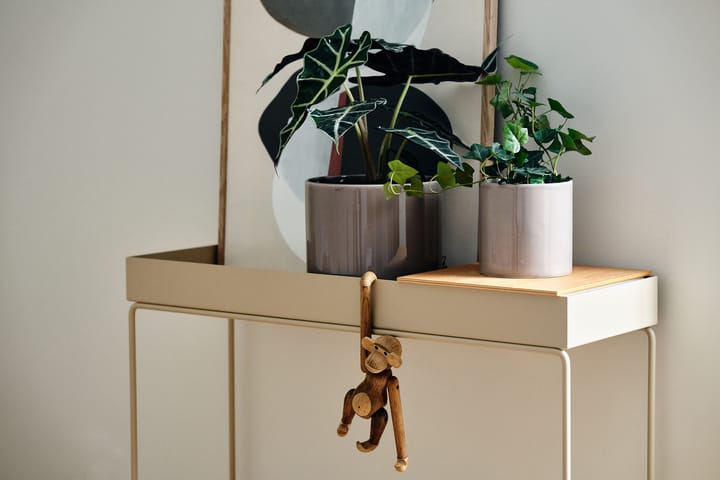 Doniczka Sleek Ø12 cm, Beżowy Scandi Living
