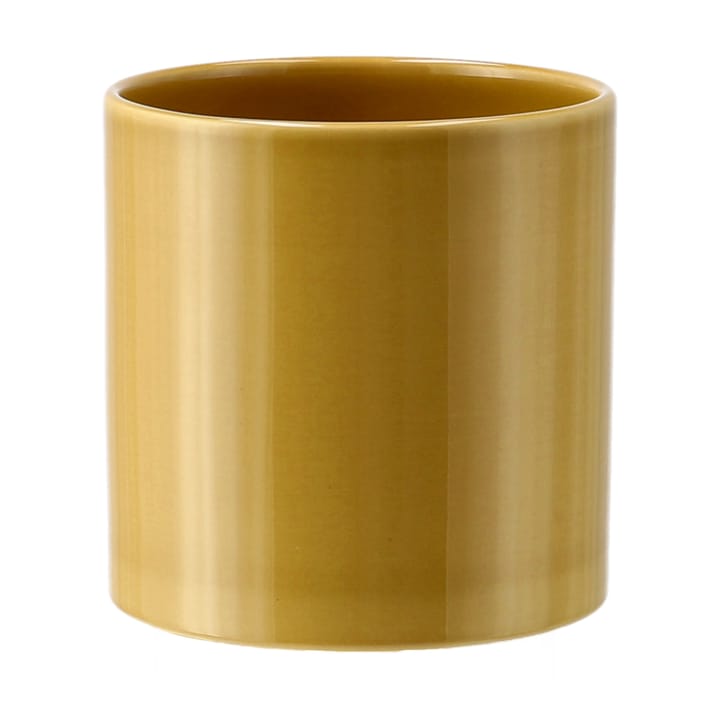 Doniczka Sleek Ø12 cm - Mustard - Scandi Living