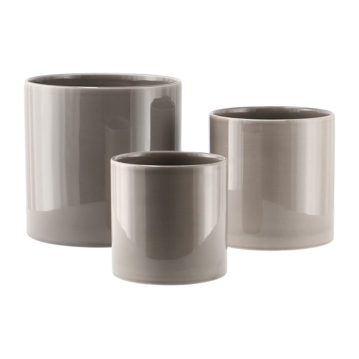 Doniczka Sleek Ø15 cm, Beżowy Scandi Living