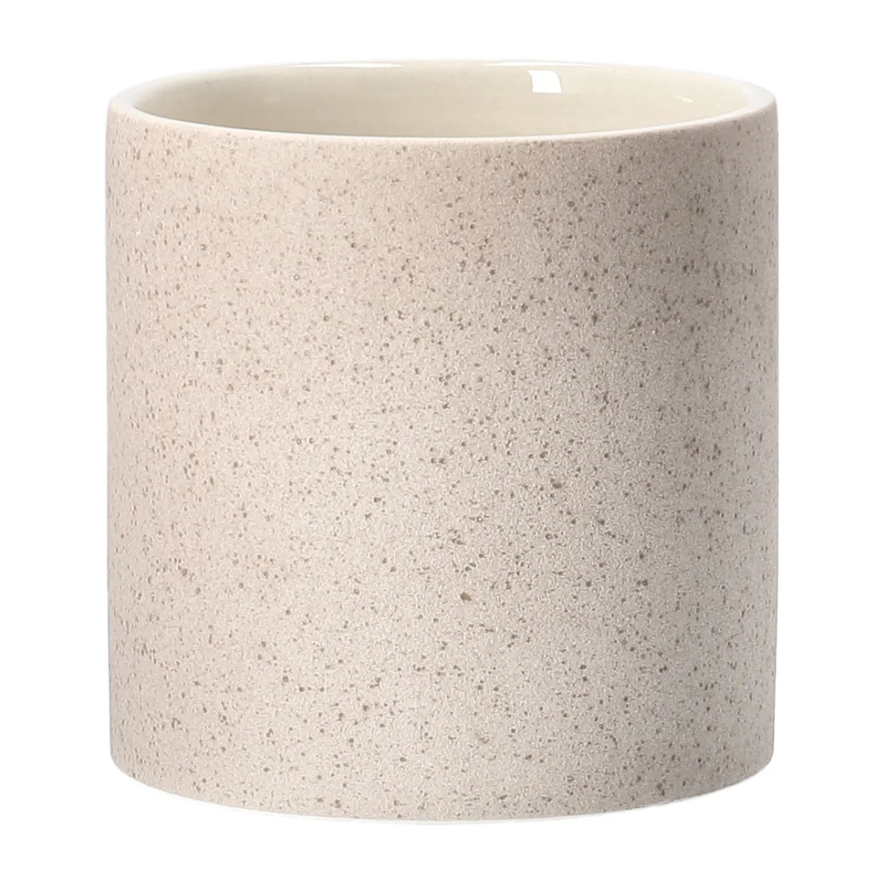 Doniczka Speckled Ø15 cm, Beżowy Scandi Living