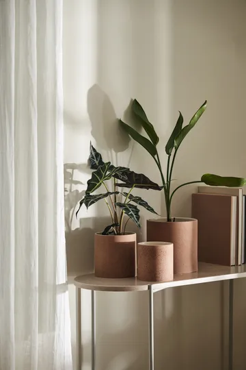 Doniczka Speckled Ø19 cm - Rust - Scandi Living