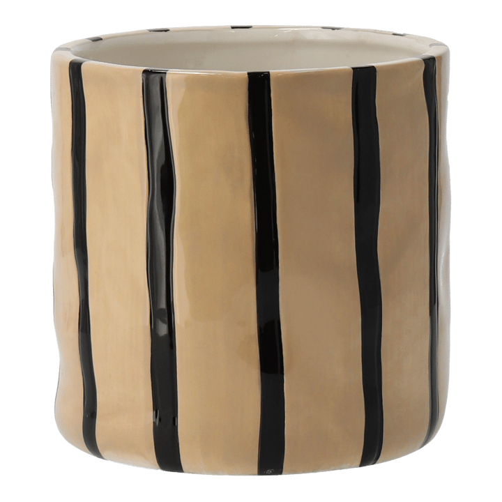 Doniczka Thrive Ø16 cm - Beżowo-czarn - Scandi Living