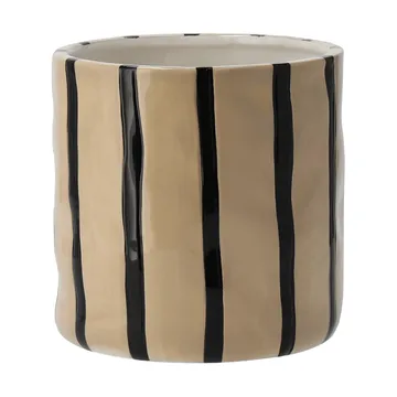 Doniczka Thrive Ø20 cm - Beżowo-czarna - Scandi Living