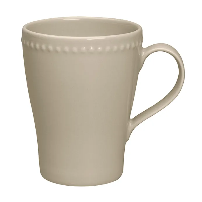 Dots kubek 350 ml, zestaw 4 sztuk, Beżowy Scandi Living
