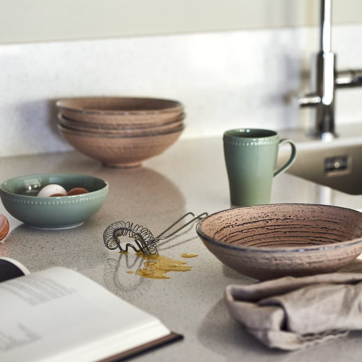 Dots misa śniadaniowa 60 cl 4-pack, Zielony Scandi Living