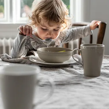 Dots miska śniadaniowa 600 ml, 4‑pak - Beżowy - Scandi Living