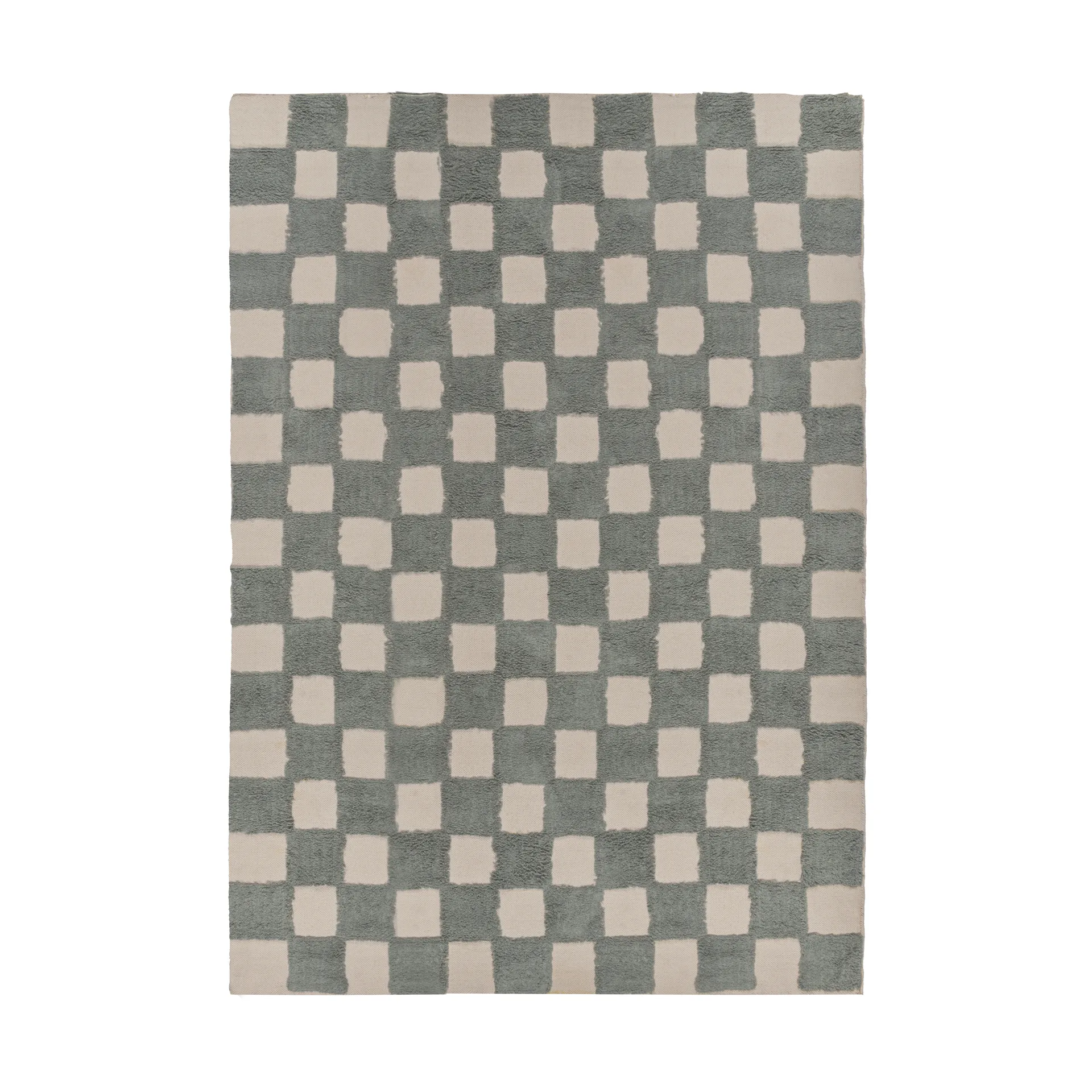Dywan Checker Play 170x240 cm, Green Scandi Living