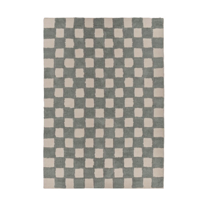 Dywan Checker Play 170x240 cm - Green - Scandi Living