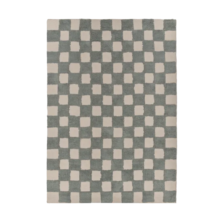 Dywan Checker Play 170x240 cm - Sage - Scandi Living