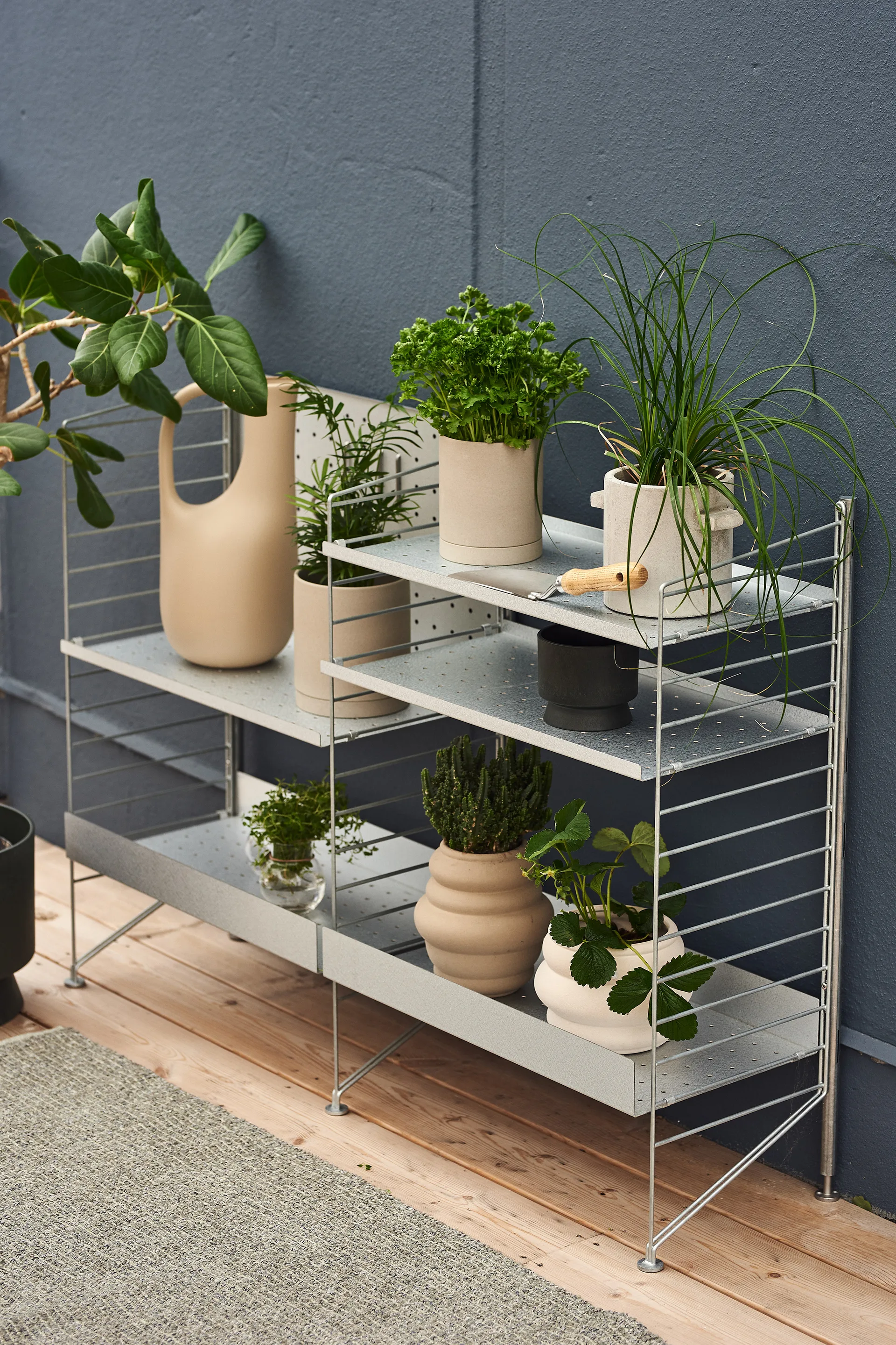 Dywan Fallow dusty green, 70x150cm Scandi Living