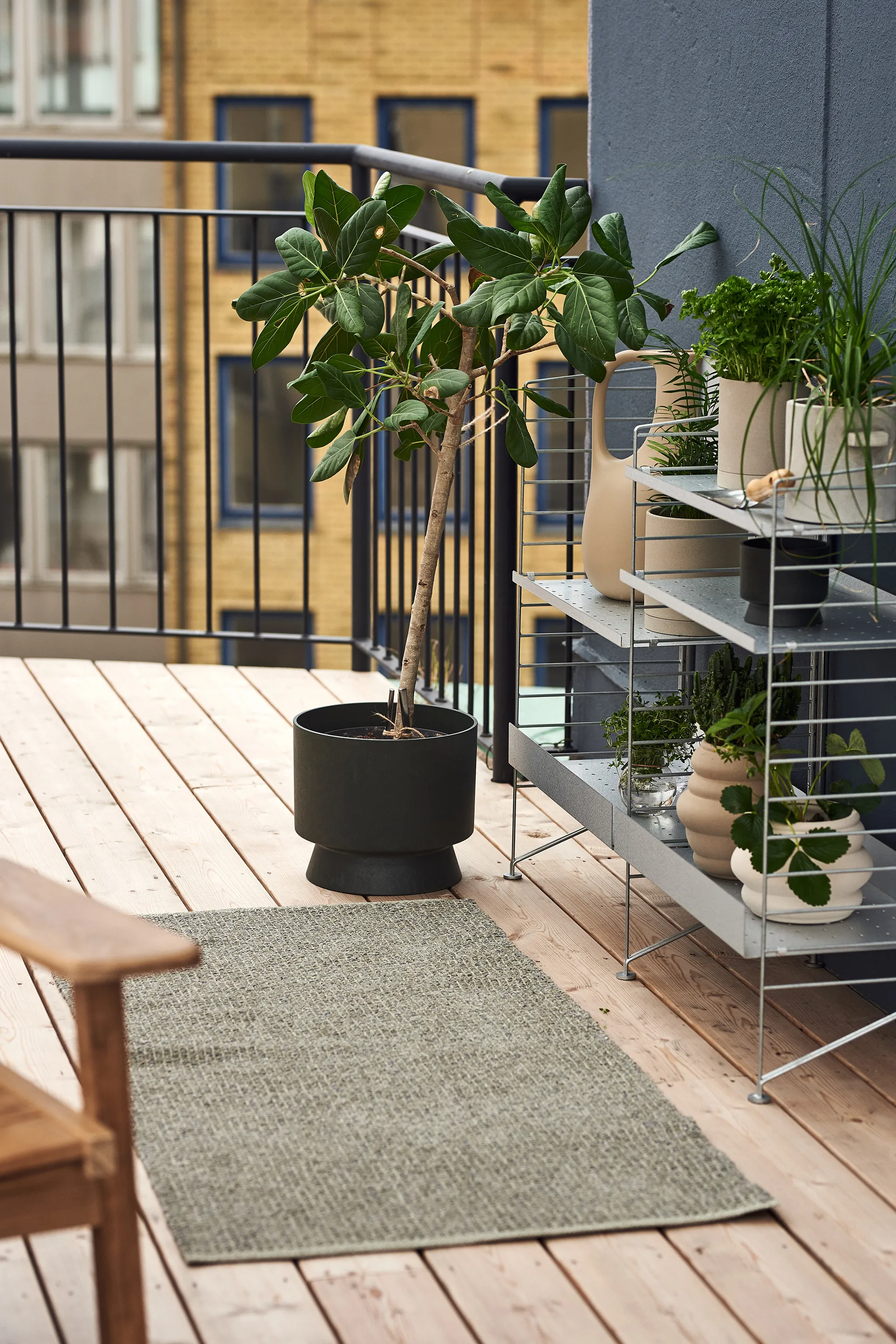 Dywan Fallow dusty green, 70x250cm Scandi Living