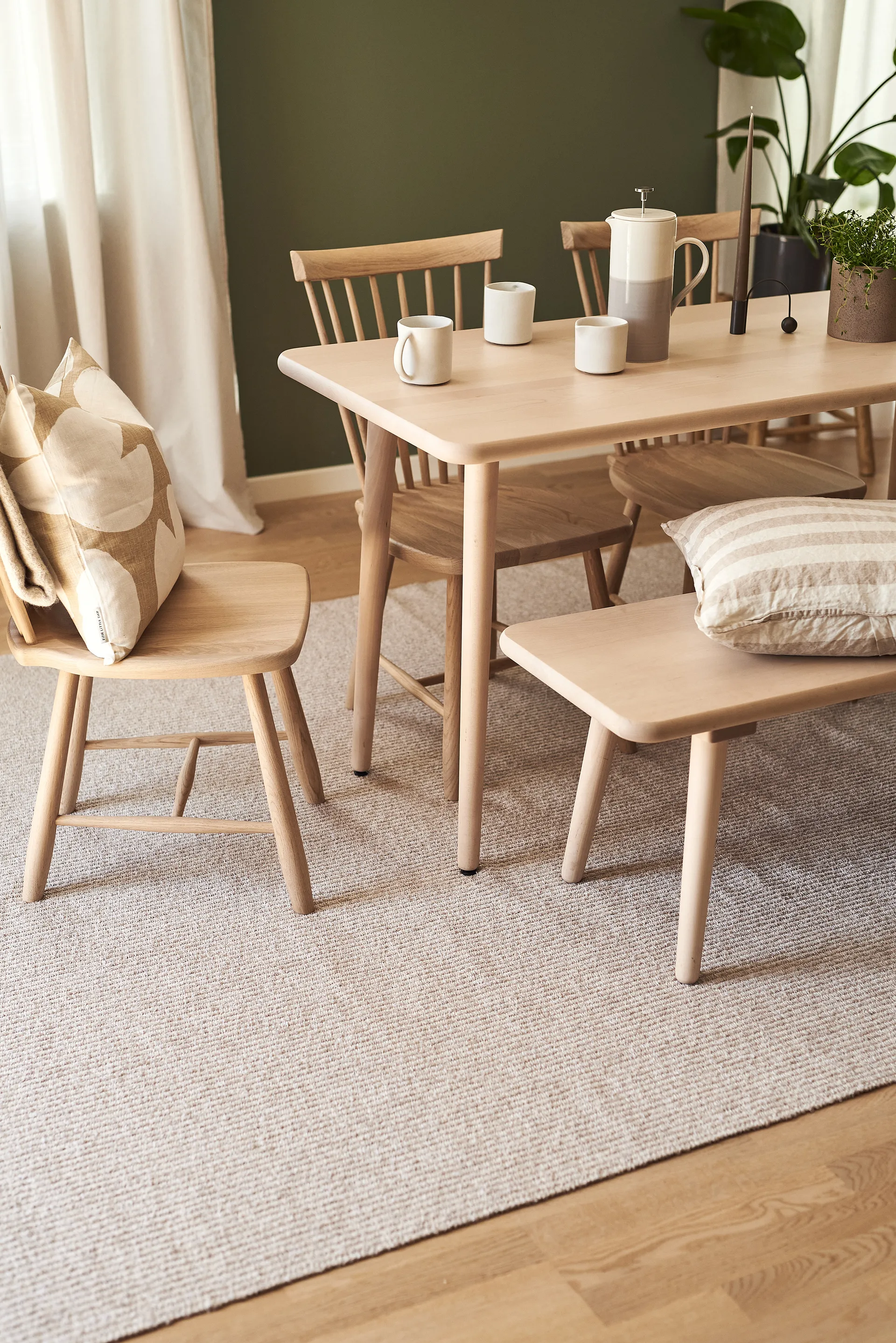 Dywan Fallow szary, 200x300cm Scandi Living