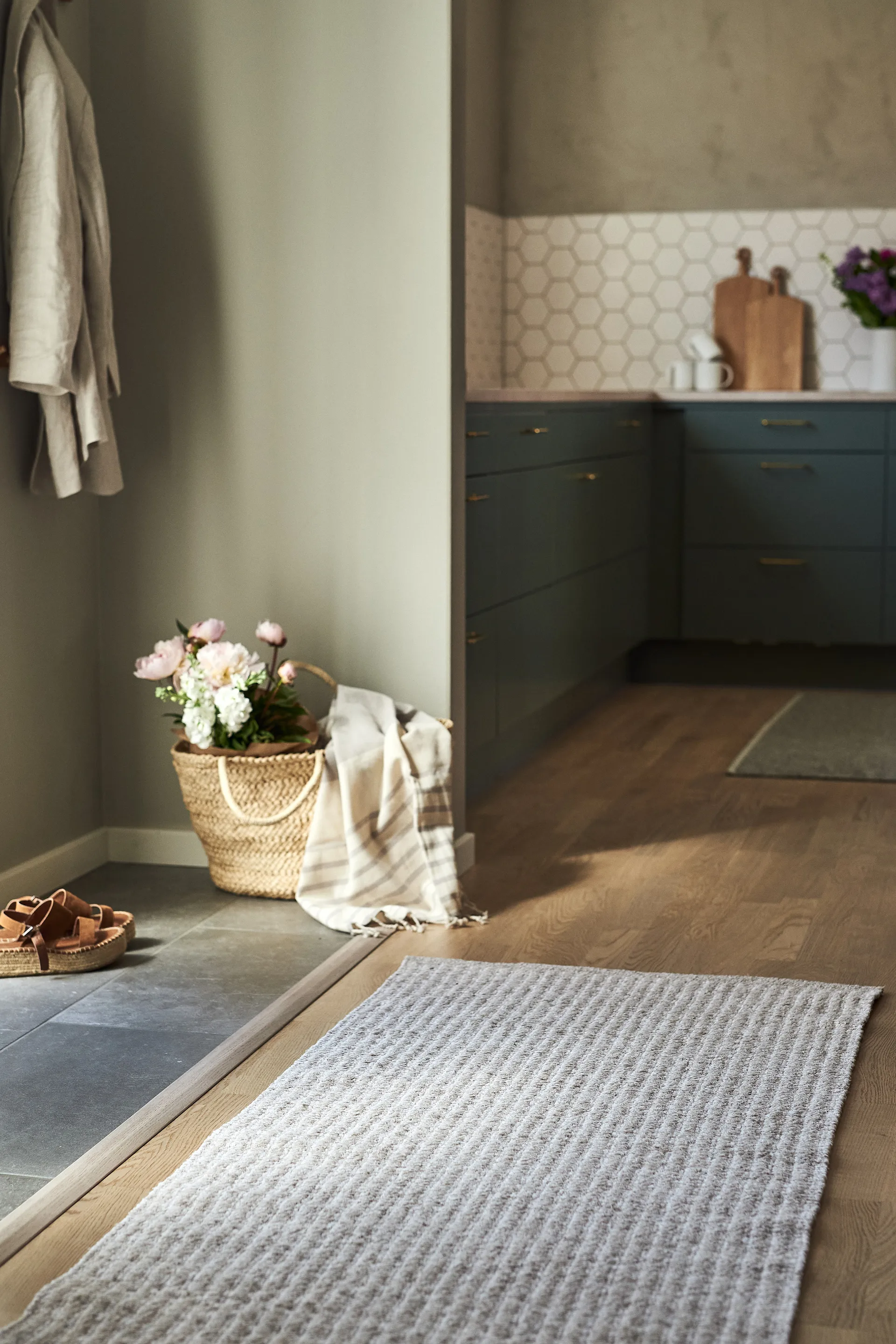 Dywan Harvest beżowy, 70x200cm Scandi Living