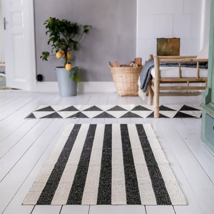 Dywan Rime czarny, 70 x 250 cm Scandi Living
