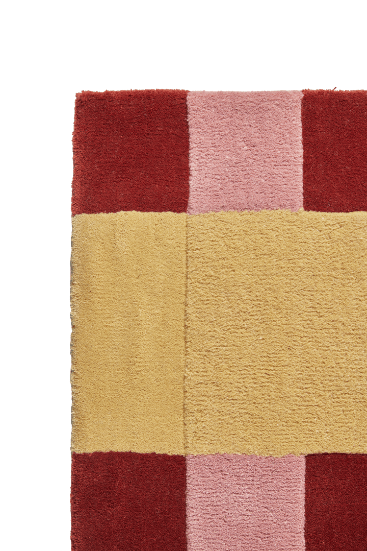 Dywan we�łniany Aisles, Czerwony, 170x240 cm Scandi Living