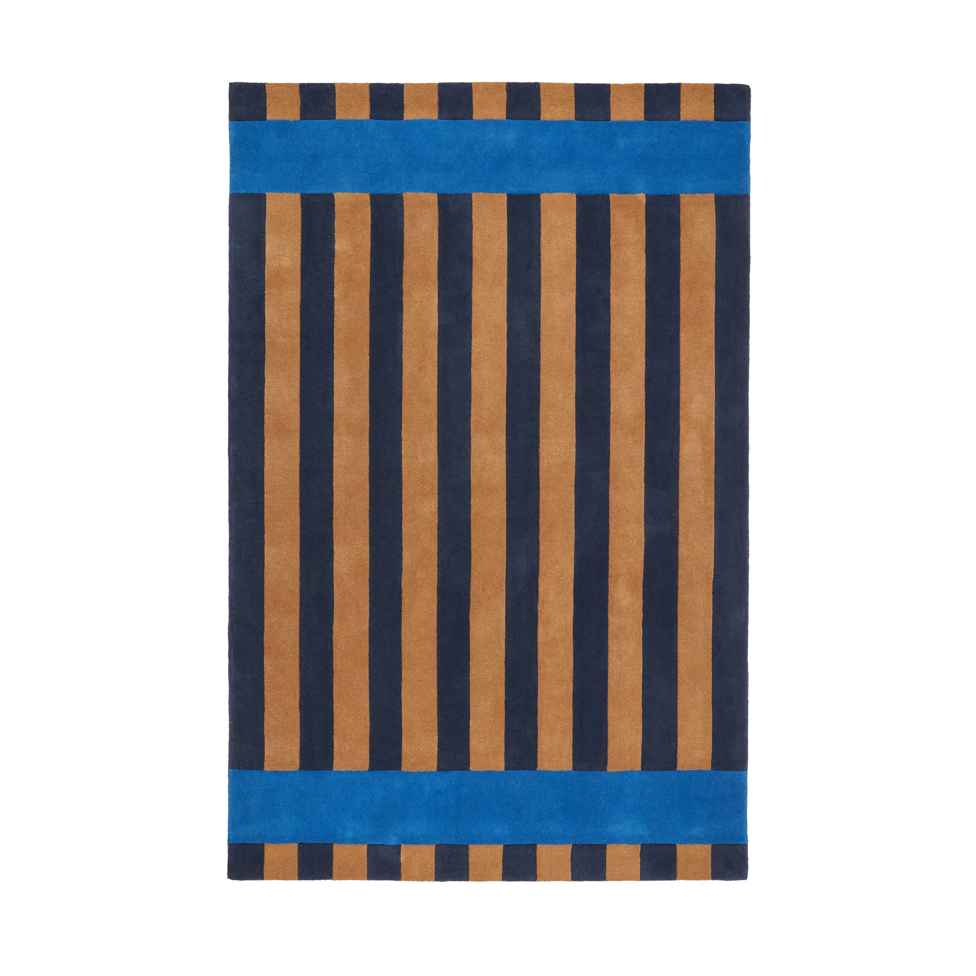 Dywan wełniany Aisles, Niebieski, 170x240 cm Scandi Living