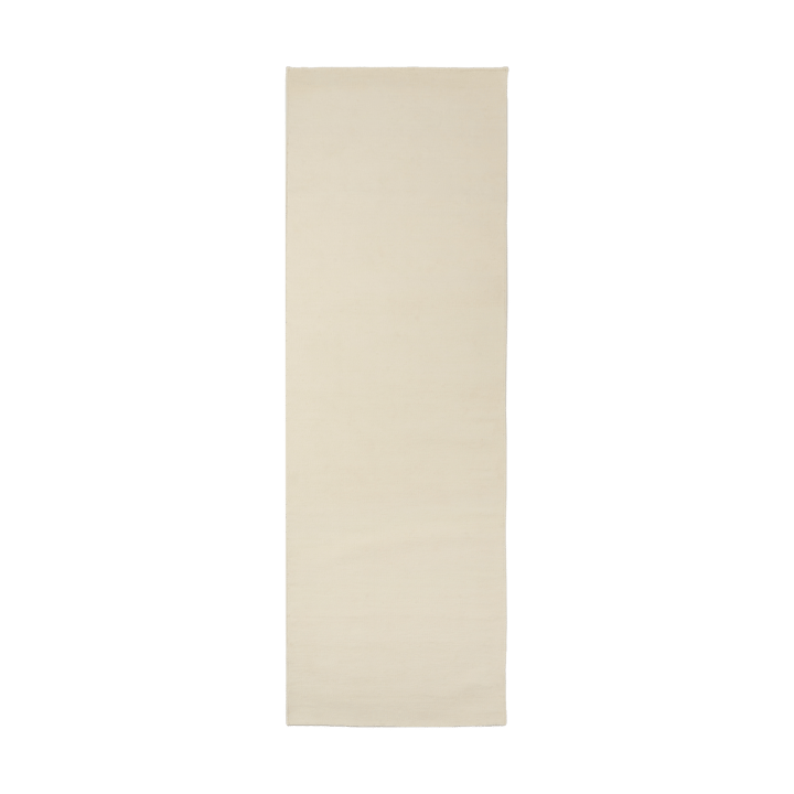 Dywan wełniany Balance naturalna biel - 80x240 cm - Scandi Living
